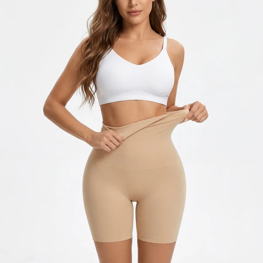 Faja beige de control alto
